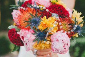 wedding flowers, bride, bouquet, bayport flower houses