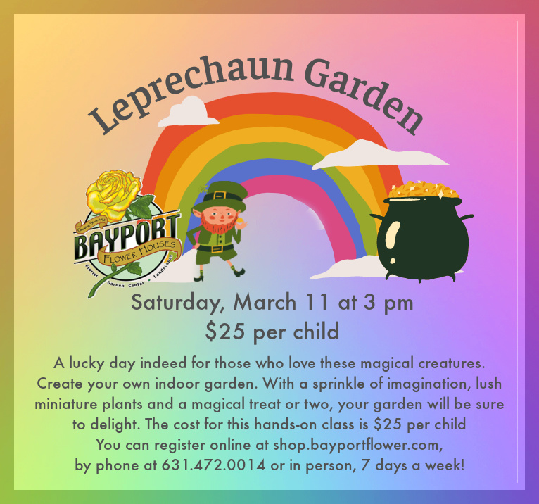 Events & Specials Bayport Flower